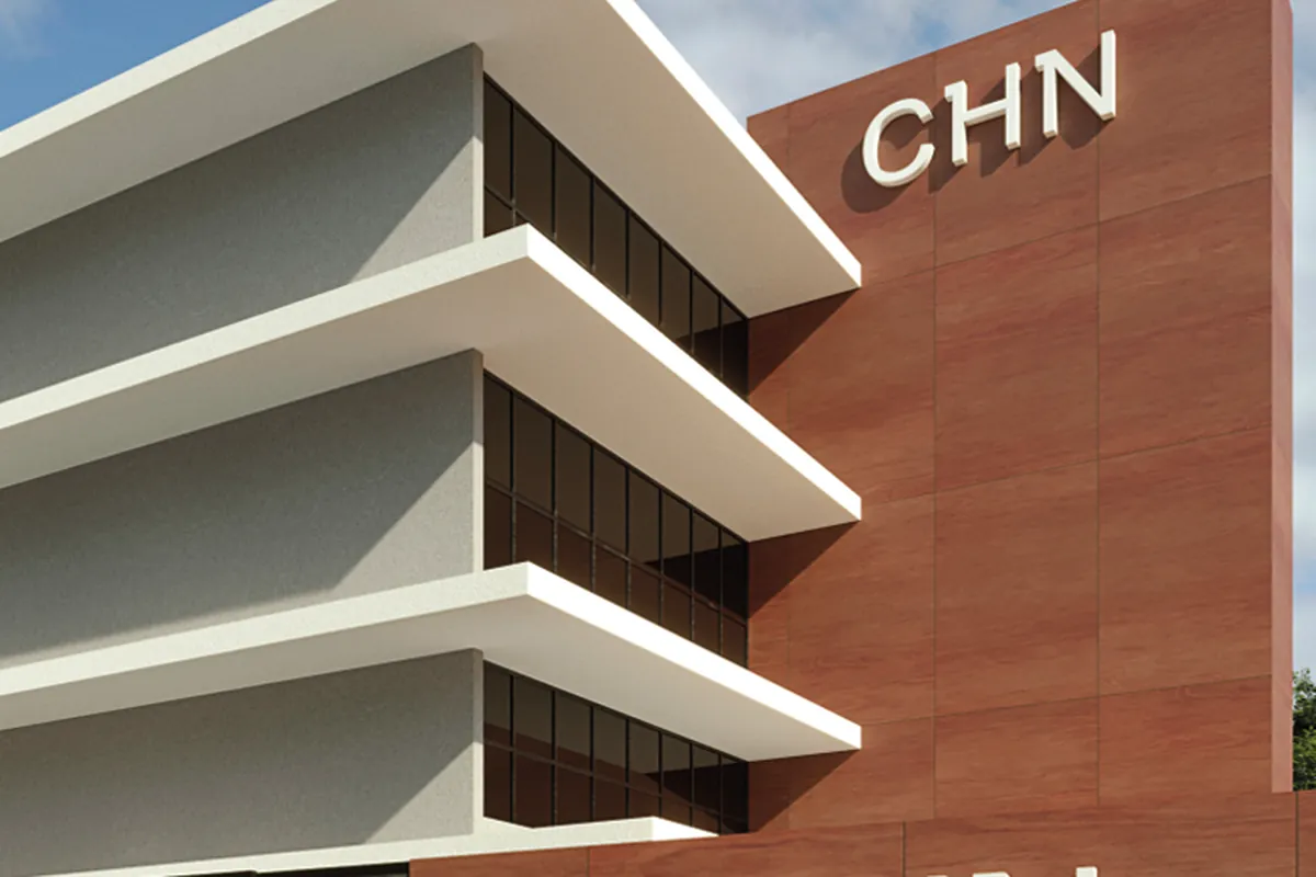 Fachada do Hospital CHN Centro Médico, em Niterói
